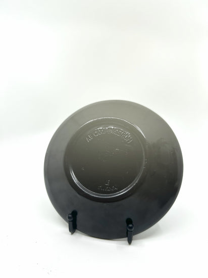 Bodenmarkierung der Keramikschale „Granit“ von Hjördis Oldfors, Upsala-Ekeby Schweden, 1960er Jahre, authentisches Vintage Mid Century Design.