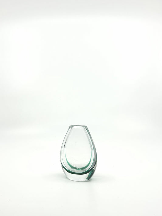 Glasvase Contour Mini von Vicke Lindstrand, schwedisches Vintage-Design der 60er-Jahre, Mid-Century Dekoobjekt
