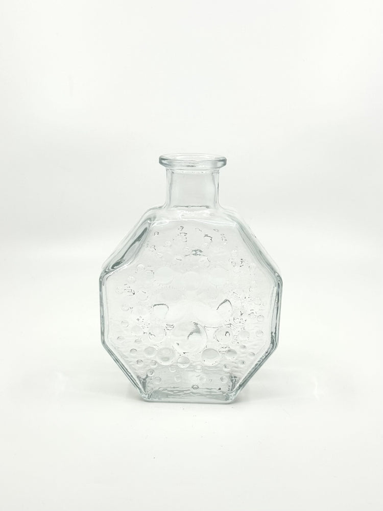 Glasvase Stella Polaris von Nanny Still für Riihimäen Lasi Oy, finnisches Vintage-Design der 70er-Jahre