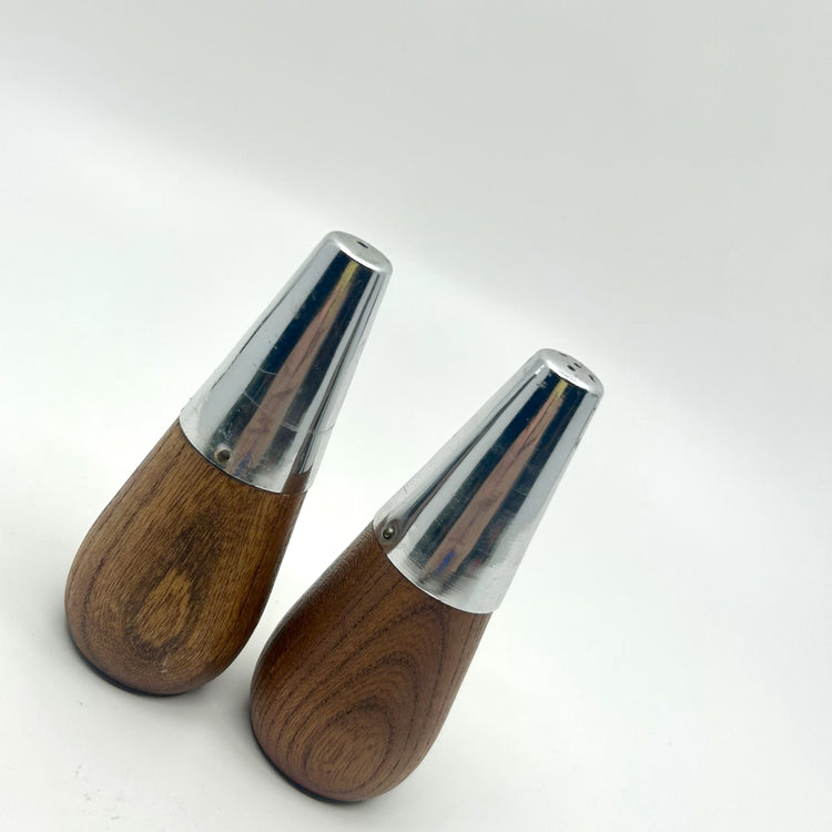 TEAK SALZ- UND PFEFFERSET