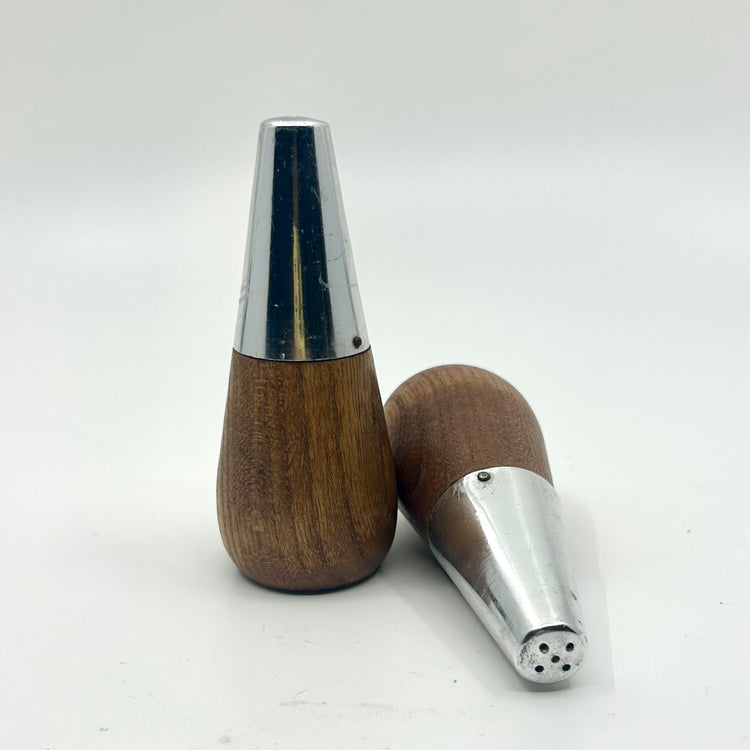 TEAK SALZ- UND PFEFFERSET