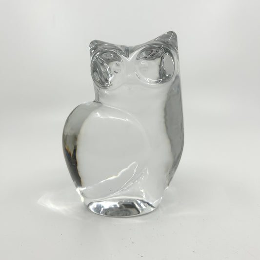 Deko Glasfigur Eule Olle Alberius, Orrefors, Schweden