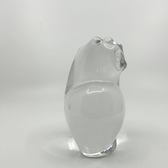 Deko Glasfigur Eule Olle Alberius, Orrefors, Schweden