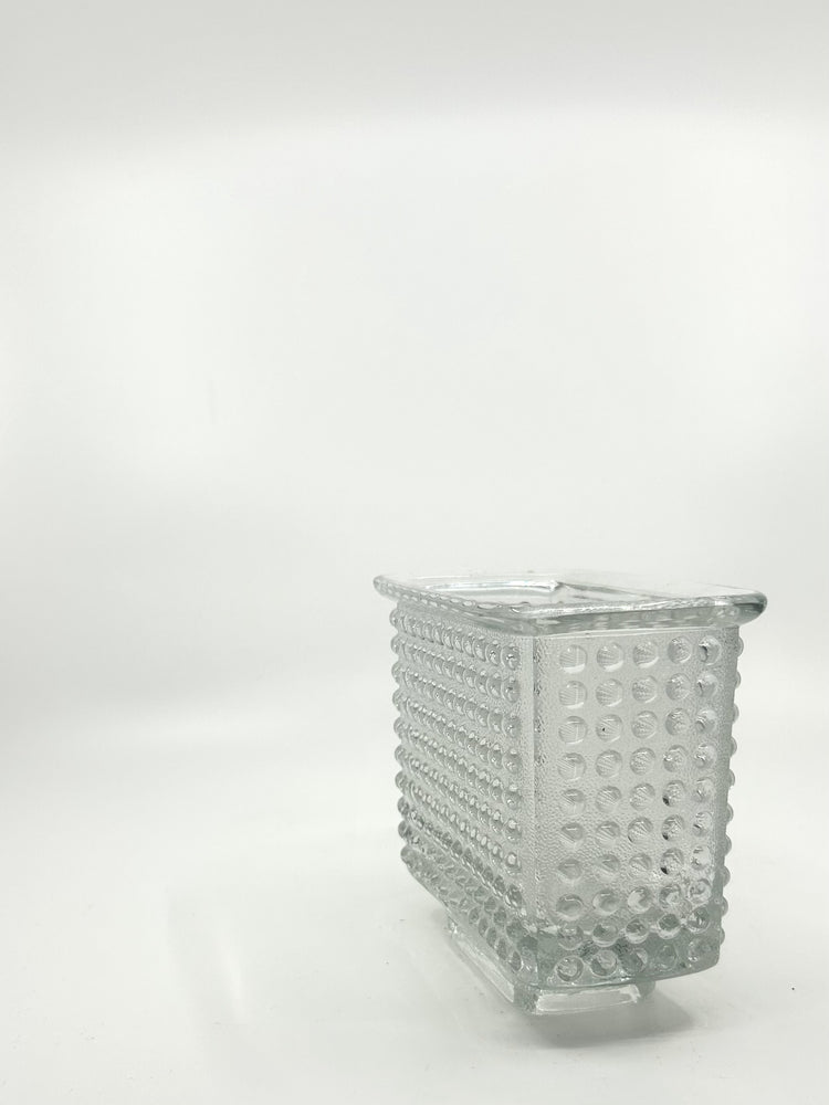 Vintage Glasvase von František Vízner für Sklo Union – ikonisches Mid-Century-Design aus Tschechien mit strukturierter Oberfläche