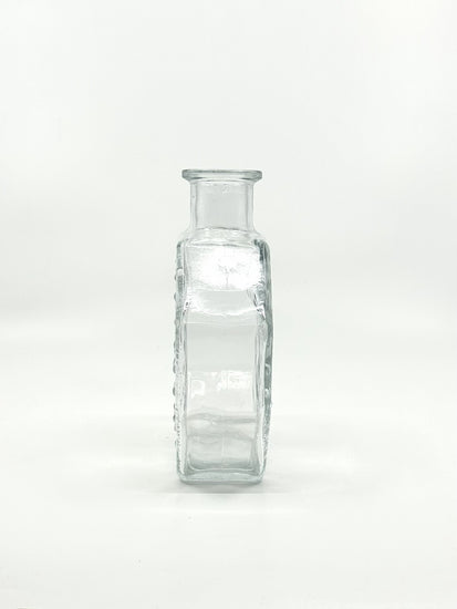 Seitenansicht der Glasvase Stella Polaris von Nanny Still für Riihimäen Lasi Oy, finnisches Vintage-Design der 70er-Jahre