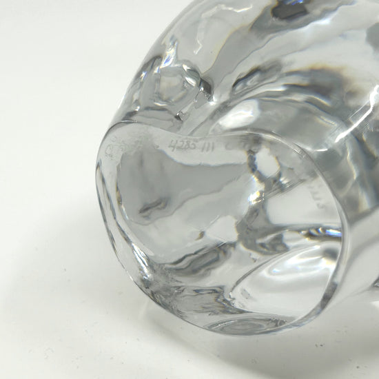 Deko Glasfigur Eule Olle Alberius, Orrefors, Schweden
