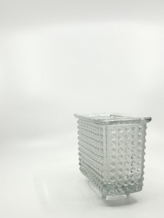 Vintage Glasvase von František Vízner für Sklo Union – ikonisches Mid-Century-Design aus Tschechien mit strukturierter Oberfläche